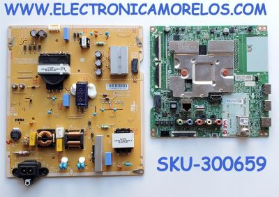 KIT DE TARJETAS PARA SMART TV LG / MAIN EBT66491006 / EAX69083603 / 65853501 / 31196726 / FUENTE EAY64948701 / EAX67865201 / LG-55TJ-18U1 / 64948701 / PANEL NC550DGG-AAGPA / DISPLAY LC550DGJ (SL)(A2) / MODELO 55UN6950ZUA / 55UN6950ZUA.AUSWLKR